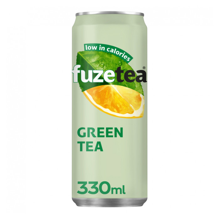 Frisdrank Fuze Tea green tea blik 330ml
