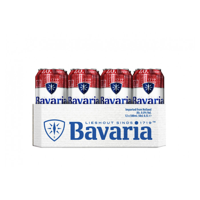 Bier Bavaria 0.0% blik 330ml