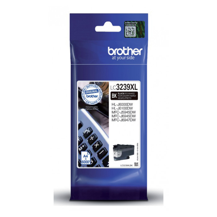 Inktcartridge Brother LC-3239XLBK zwart