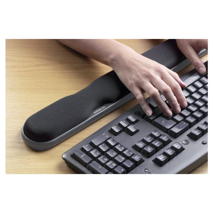 Polssteun toetsenbord Kensington verstelbaar zwart
