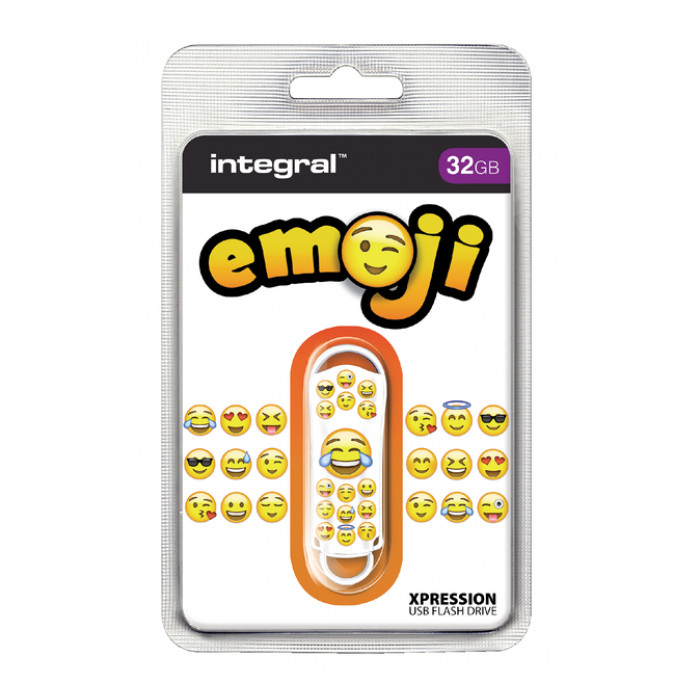 USB-Stick 2.0 Integral Xpression 32GB Emoji