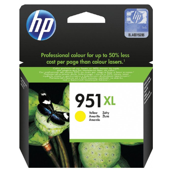 Inktcartridge HP CN048AE 951XL geel
