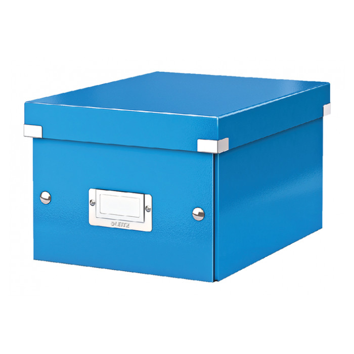 Opbergbox Leitz WOW Click & Store 200x148x250mm blauw