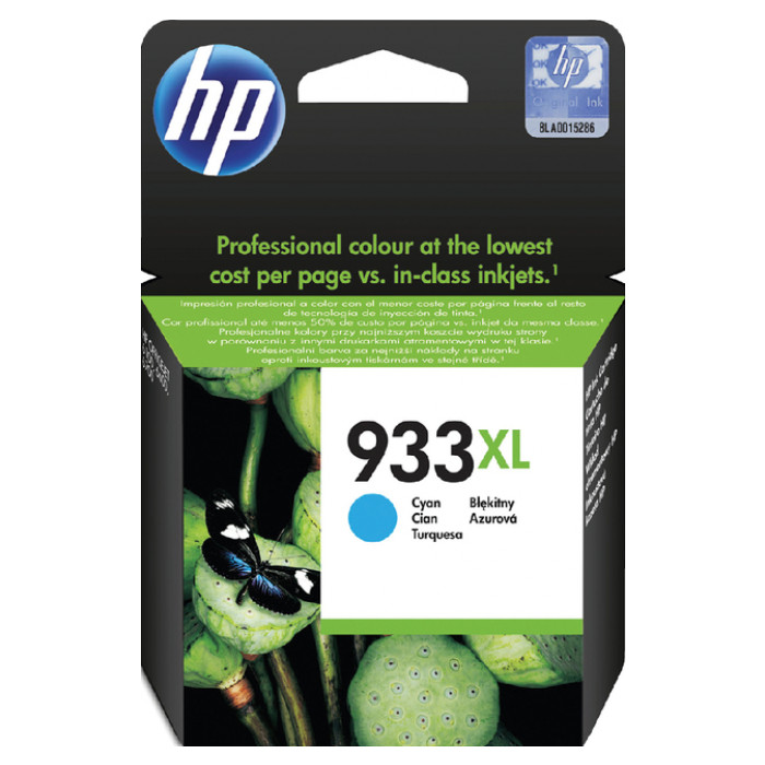 Inktcartridge HP CN054AE 933XL blauw