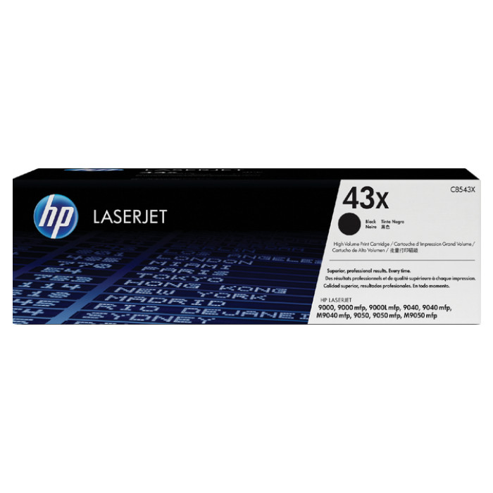 Tonercartridge HP C8543X 43X zwart HC