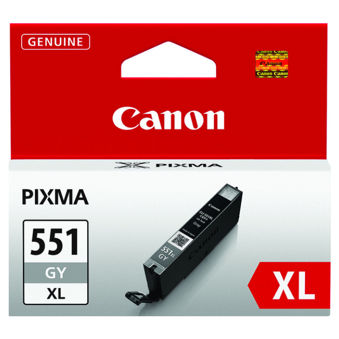 Inktcartridge Canon CLI-551XL grijs