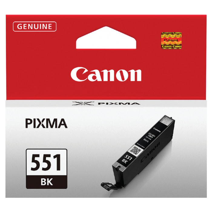 Inktcartridge Canon CLI-551 zwart