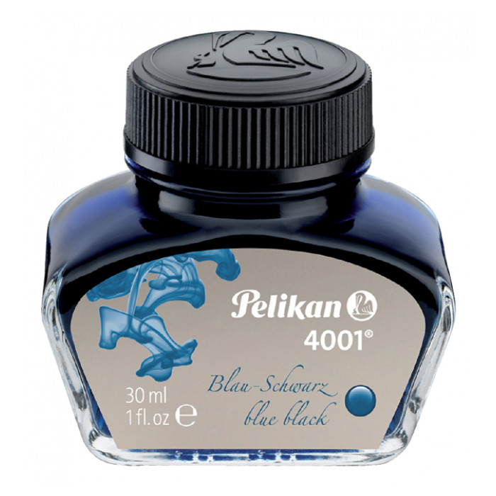 Vulpeninkt Pelikan 4001 30ml blauw/zwart