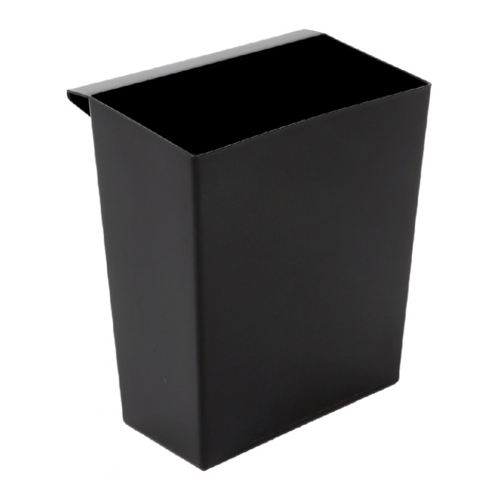 Inzetbak voor vierkante tapse papierbak zwart