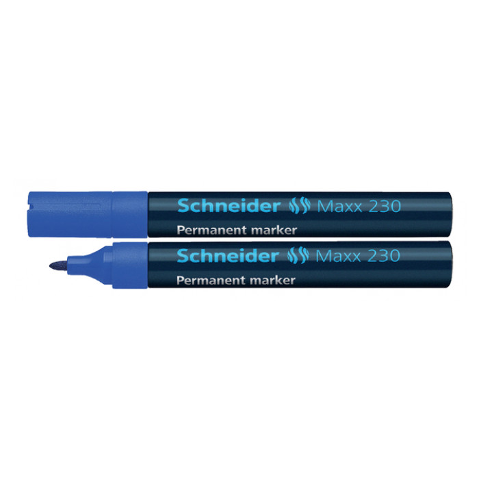 Viltstift Schneider Maxx 230 rond 1-3mm blauw