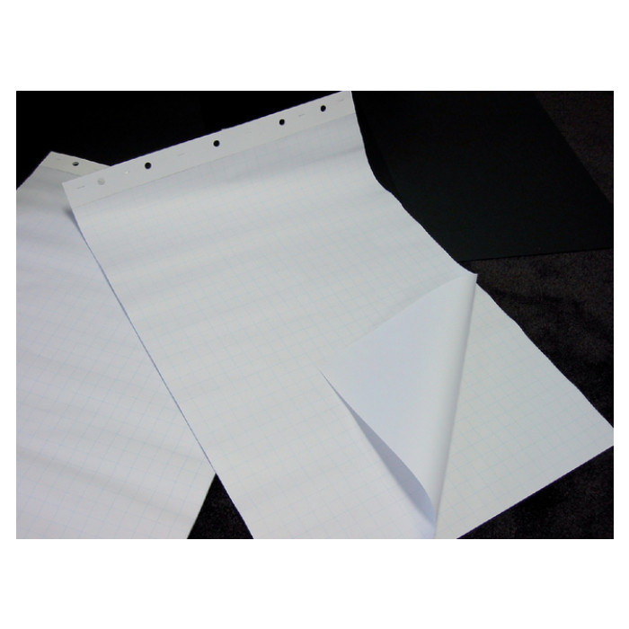 Flipoverpapier Quantore 65x98cm 50vel opgerold in verzenddoos