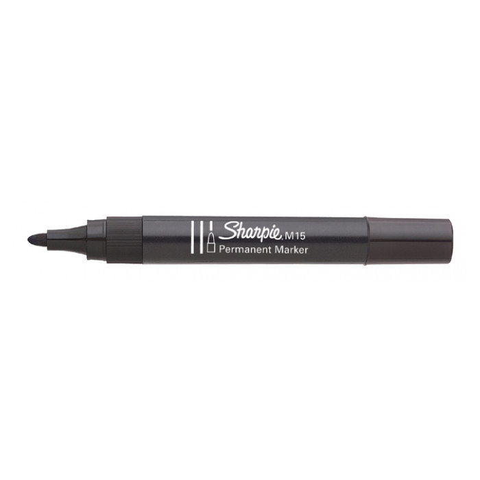 Viltstift Sharpie rond M15 1.8mm zwart