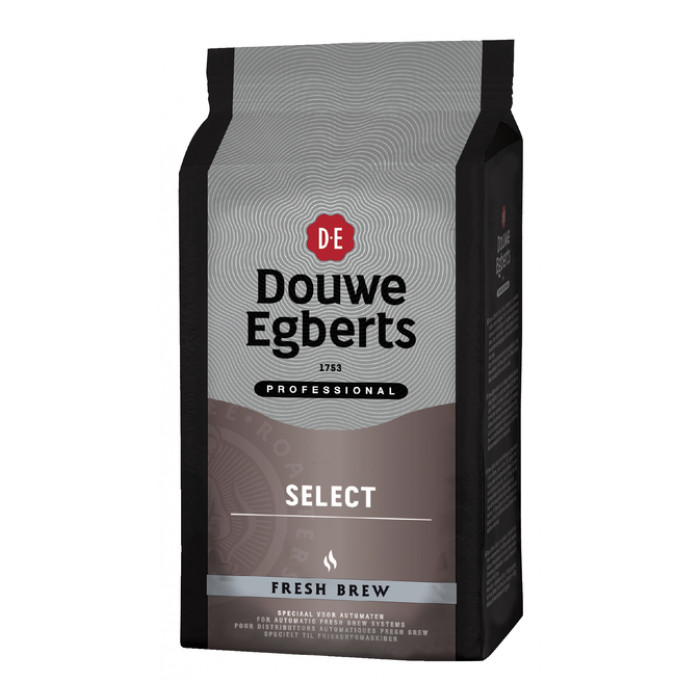 Koffie Douwe Egberts Fresh Brew Select voor automaten 1000gr