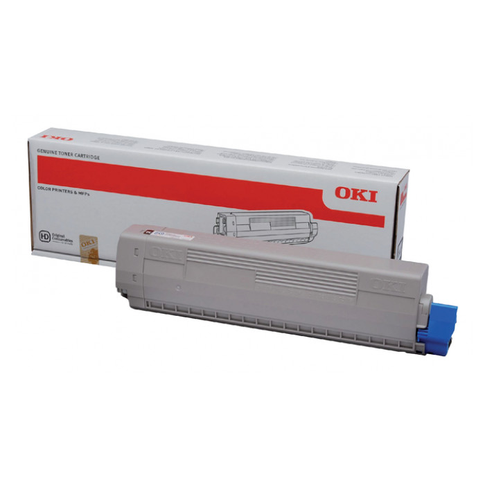 Toner Oki 44844616 zwart