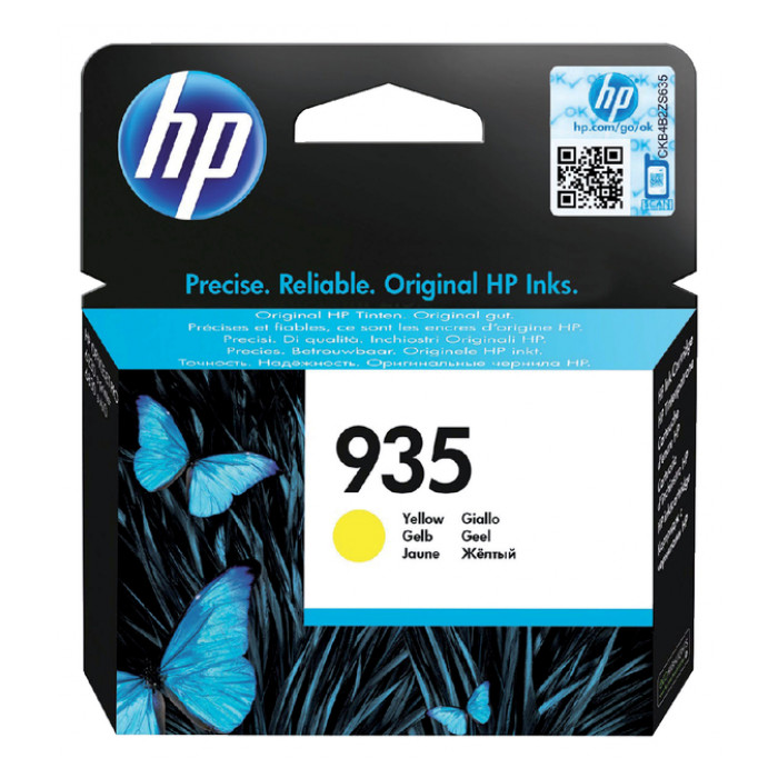 Inktcartridge HP C2P22AE 935 geel
