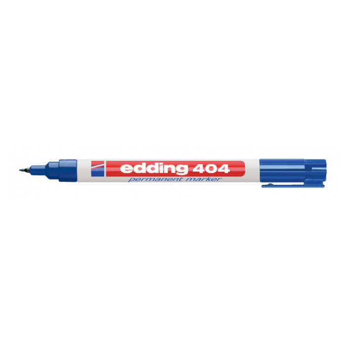 Viltstift edding 404 rond 0.75mm blauw