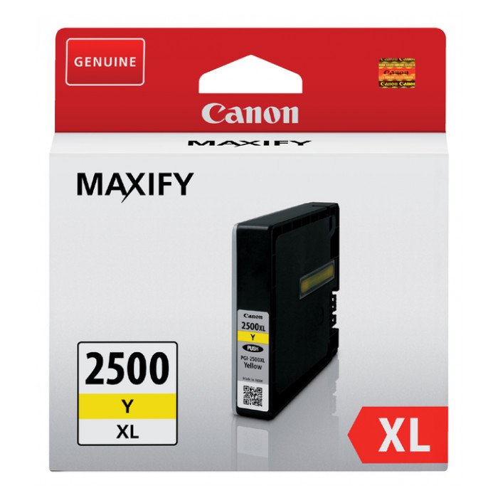 Inktcartridge Canon PGI-2500XL geel