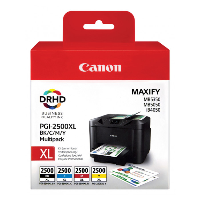 Inktcartridge Canon PGI-2500XL zwart + kleur
