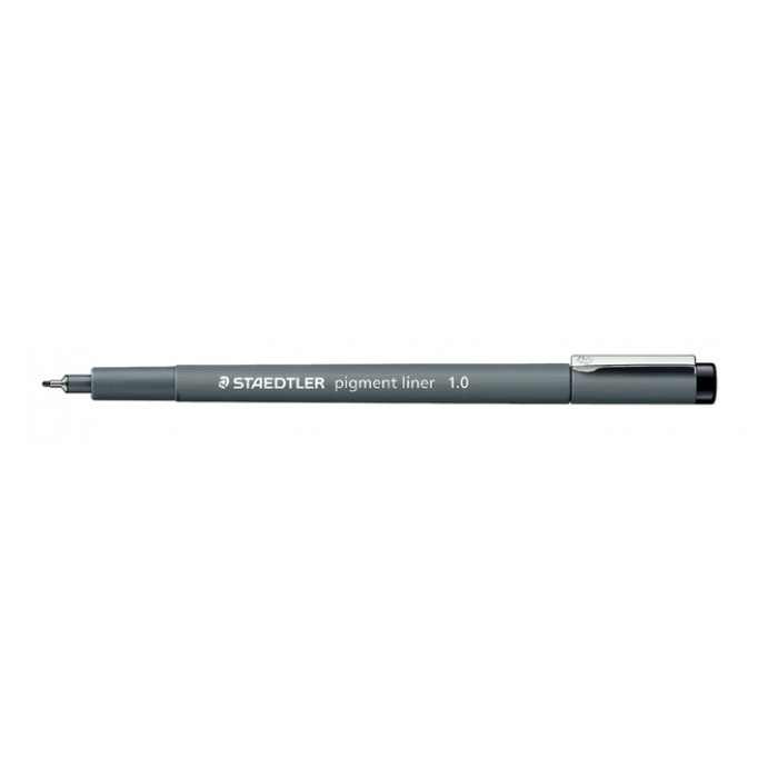 Fineliner Staedtler Pigment 308 zwart 1.0mm