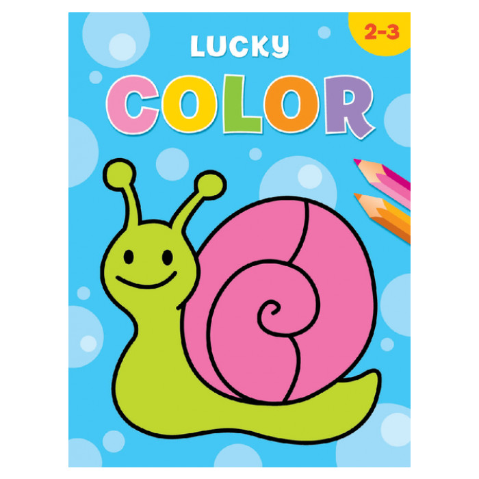 Kleurboek Deltas lucky color (2-3 jaar)