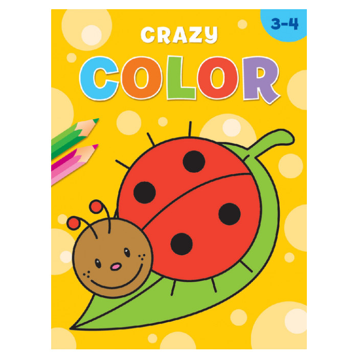 Kleurboek Deltas crazy color 3-4 jaar