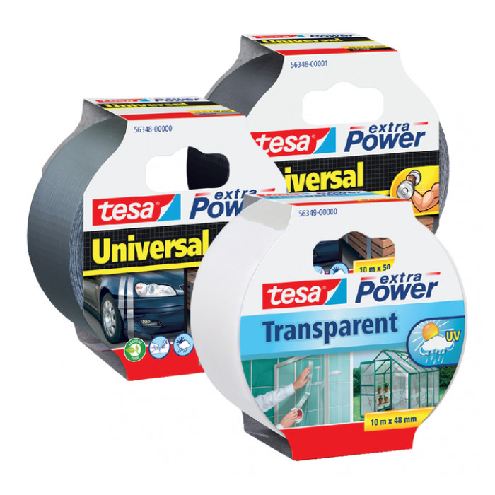 Duct tape tesa® extra Power Universal 10mx50mm grijs