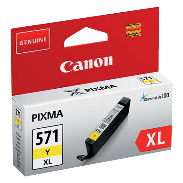 Inktcartridge Canon CLI-571XL  geel