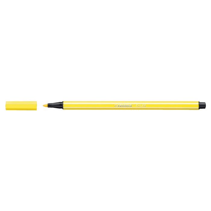 Viltstift STABILO Pen 68/24 medium citroengeel