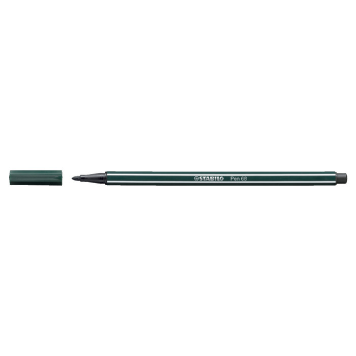 Viltstift STABILO Pen 68/63 medium aardegroen