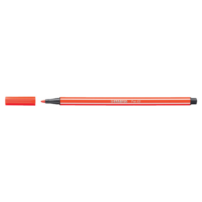Viltstift STABILO Pen 68/40 medium lichtrood