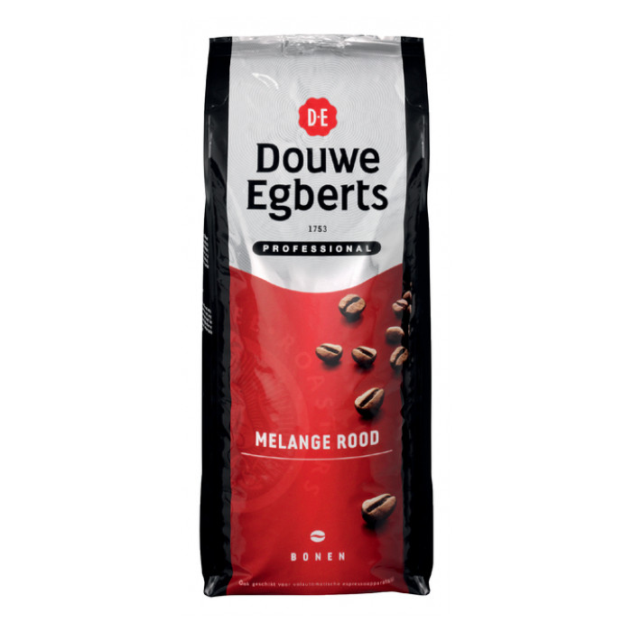 Koffie Douwe Egberts bonen Melange Rood 1kg