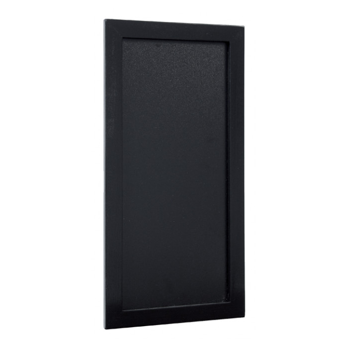 Krijtbord Securit wand 20x40cm zwart hout