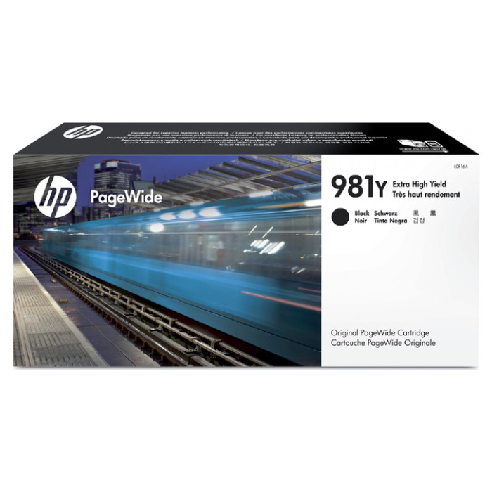 Inktcartridge HP L0R16A 981Y zwart