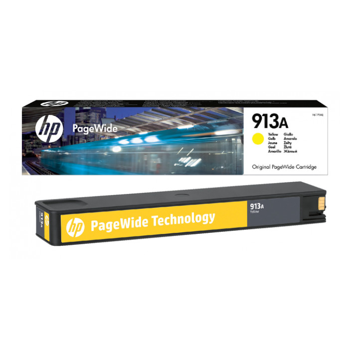 Inktcartridge HP F6T79AE 913A geel