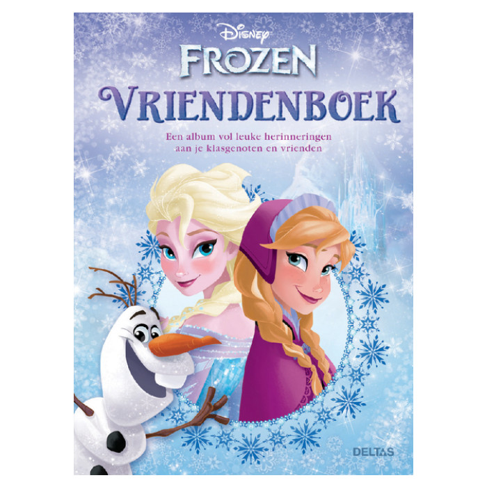 Vriendenboek Deltas Disney Frozen