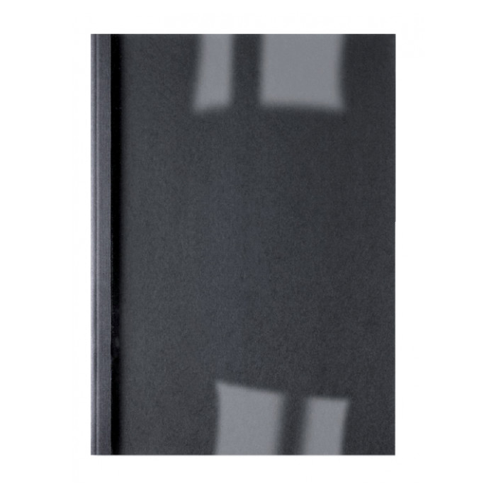 Thermische omslag GBC A4 1.5mm linnen zwart 100stuks