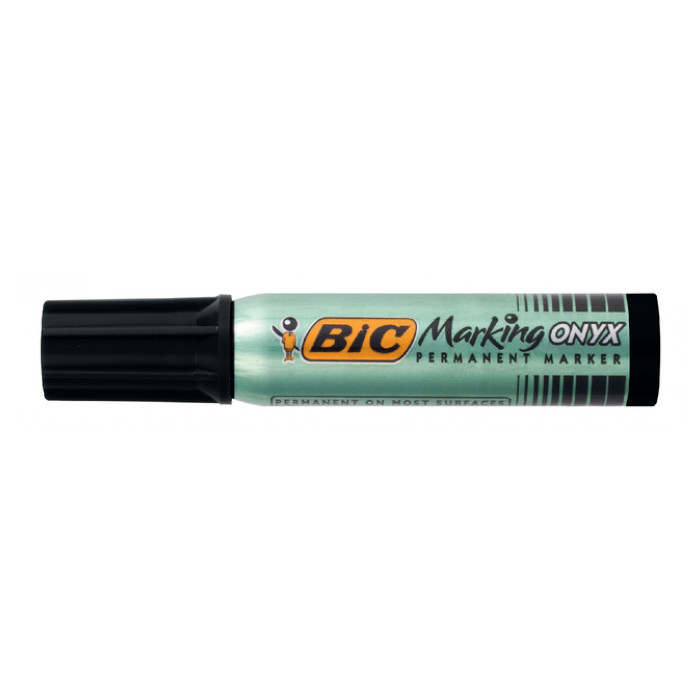 Viltstift Bic 1481 onyx schuin M zwart