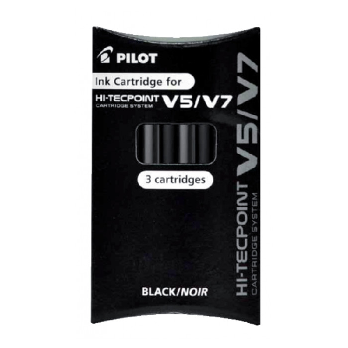 Inktpatroon PILOT begreen Hi-Tecpoint 2237+2238 zwart