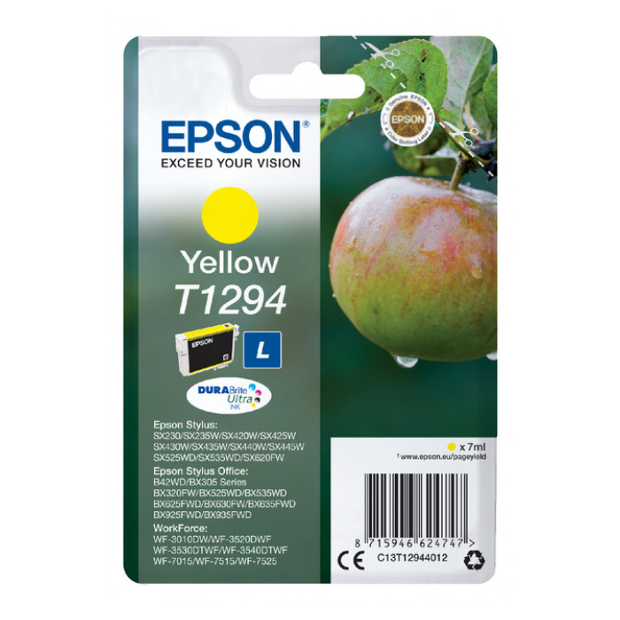 Inktcartridge Epson T1294 geel