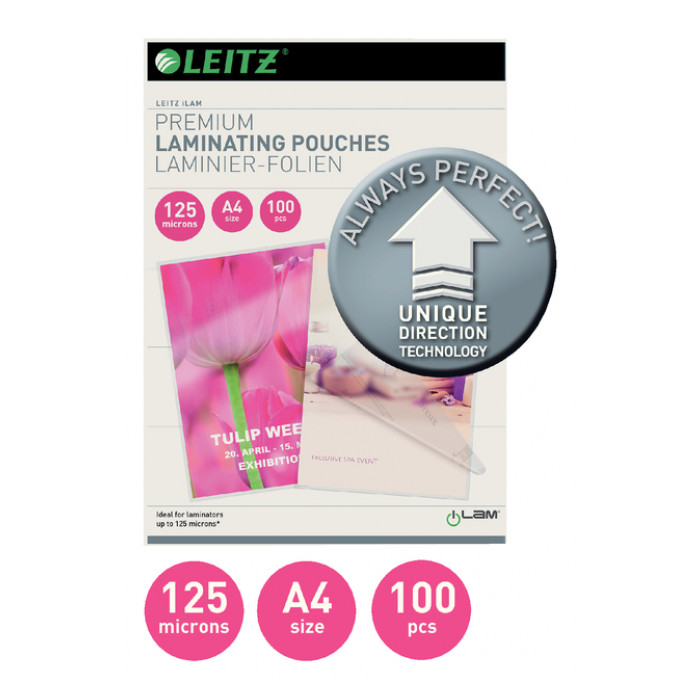 Lamineerhoes Leitz iLAM A4 2x125micron 100stuks