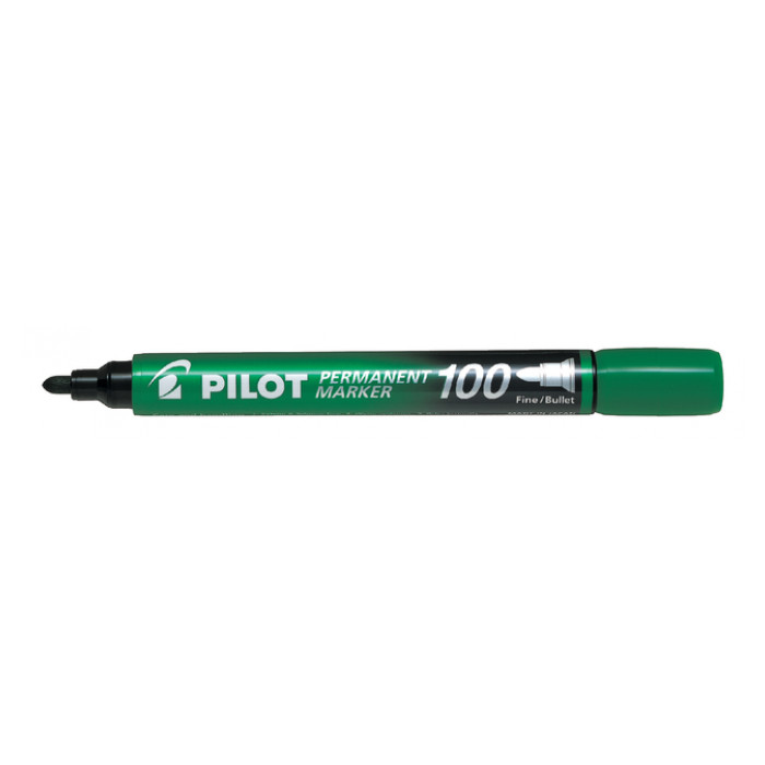 Viltstift PILOT 100 rond fijn groen