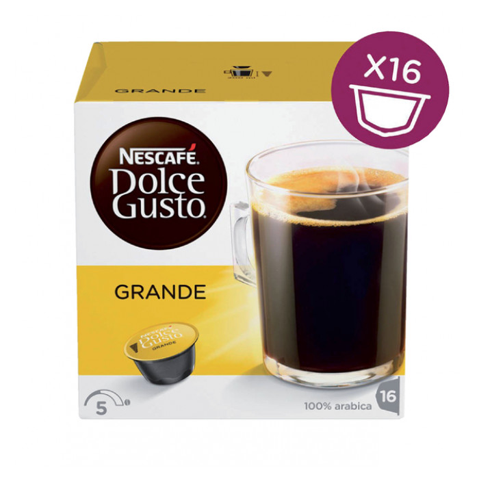Koffie Dolce Gusto Grande 16 cups
