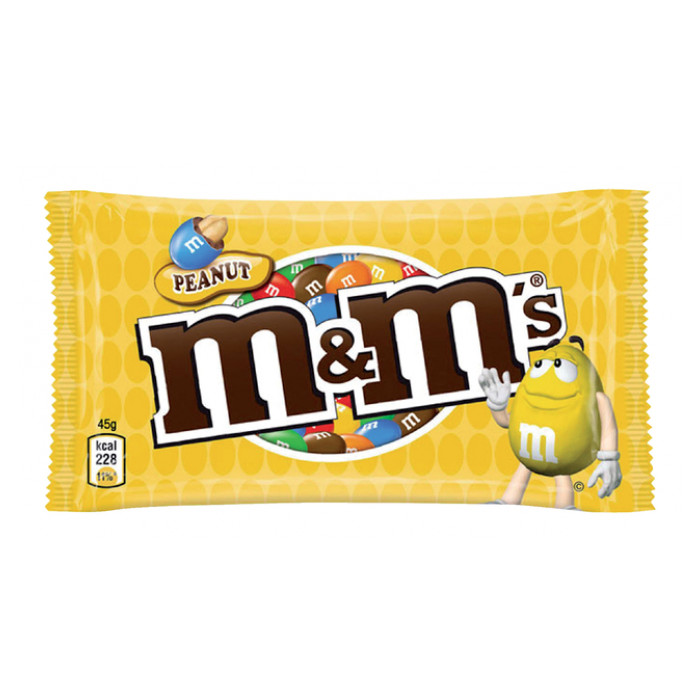 Snoep M&M's pinda 24x45 gram