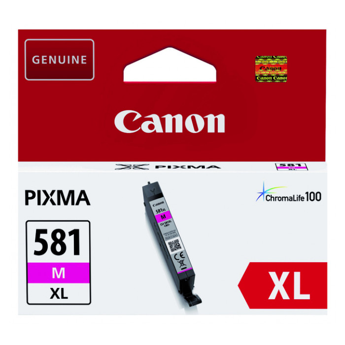 Inktcartridge Canon CLI-581XL rood