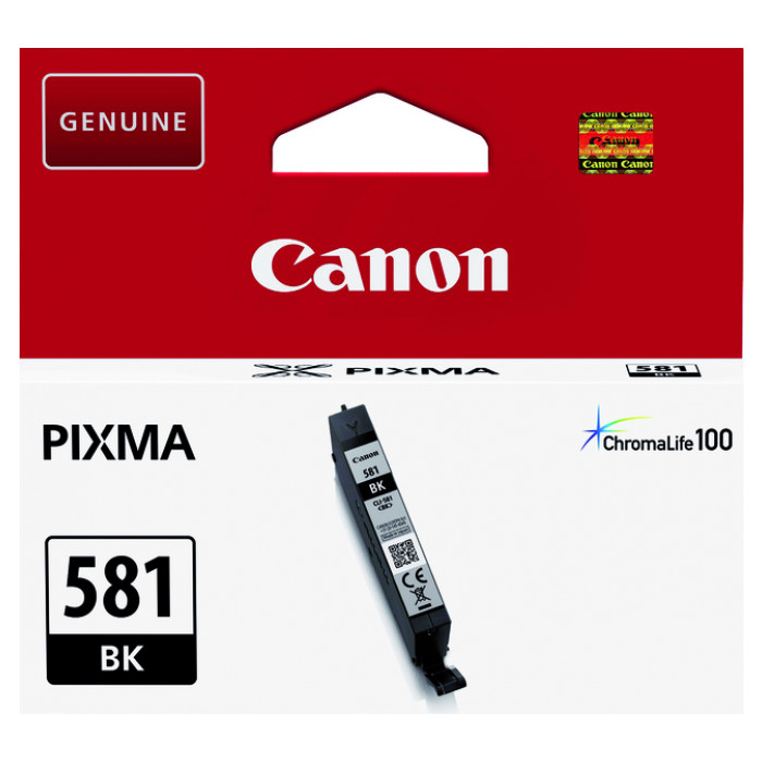 Inktcartridge Canon CLI-581 zwart