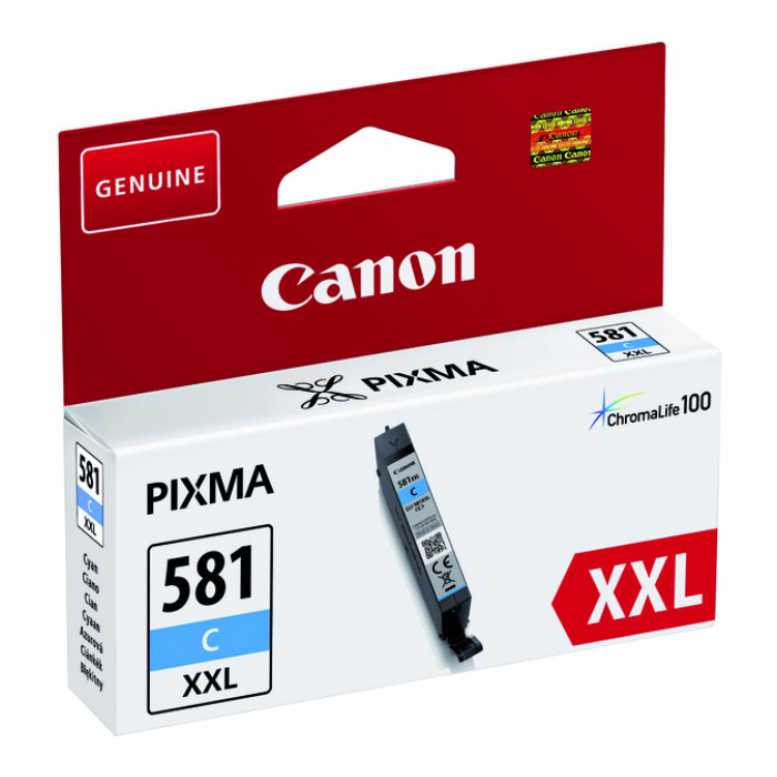 Inktcartridge Canon CLI-581XXL blauw