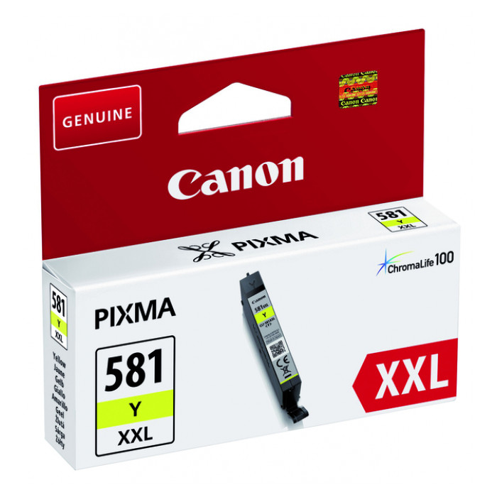 Inktcartridge Canon CLI-581XXL geel