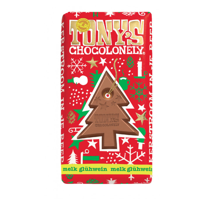 Chocolade Tony's Chocolonely melk Glühwein 180gr