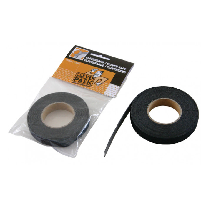 Klittenband CleverPack kabelbinder 2-in-1 zwart
