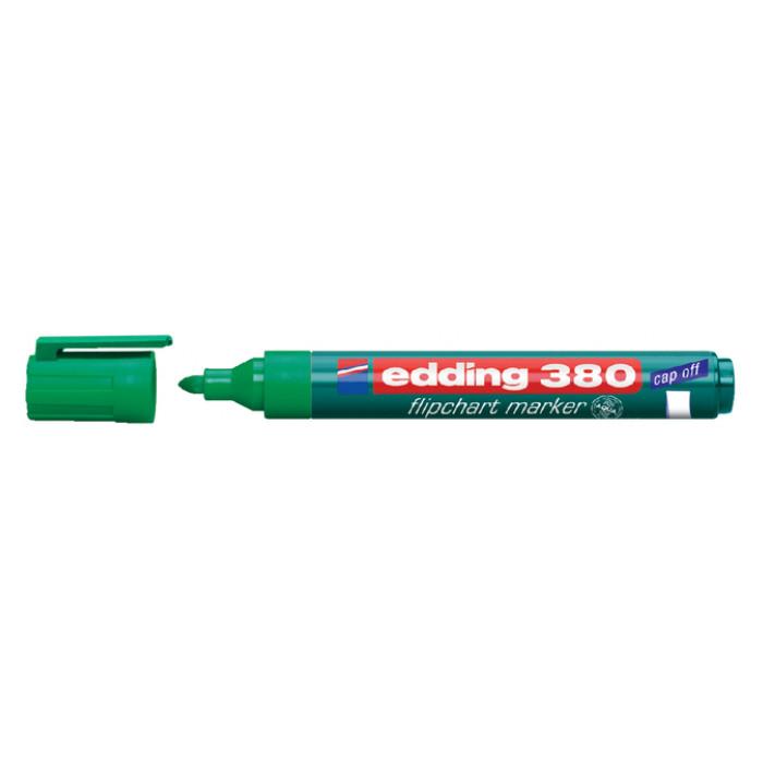 Viltstift edding 380 flipover rond groen 1.5-3mm